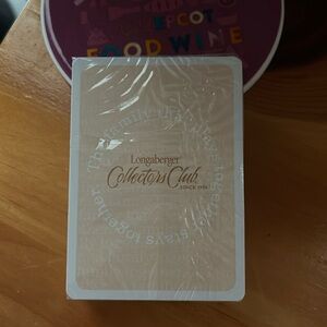 LONGABERGER COLLECTORS CLUB PLAYING CARDS